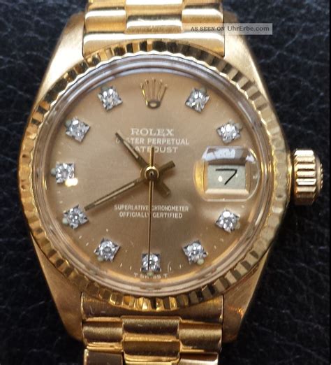 rolex damenuhr 750 gold|heritage rolex.